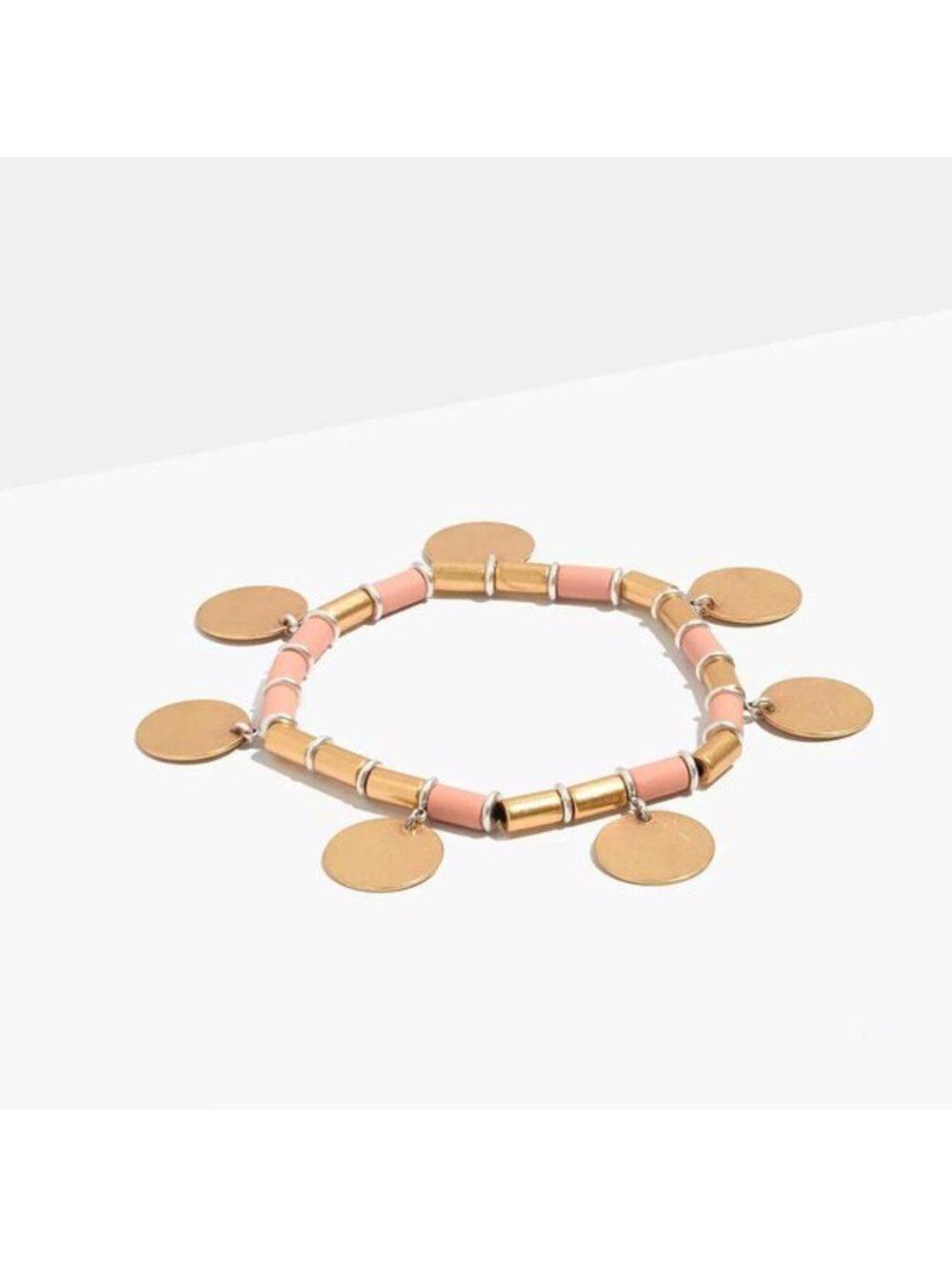 Madewell Beaded Disc Bracelet